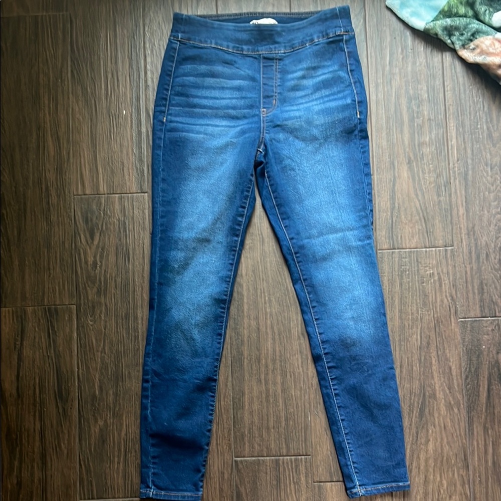SO High rise pull on jegging with Stretch